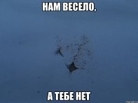 нам весело, а тебе нет