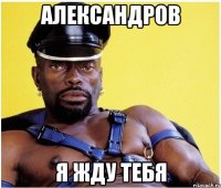 александров я жду тебя