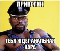 приветик тебя ждёт анальная кара