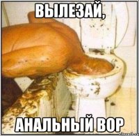 вылезай, анальный вор