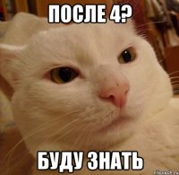 после 4? буду знать