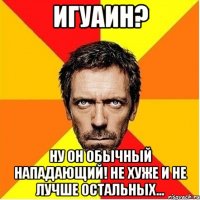 игуаин? ну он обычный нападающий! не хуже и не лучше остальных...