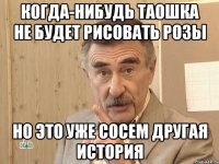 когда-нибудь таошка не будет рисовать розы но это уже сосем другая история