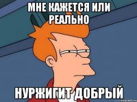мне кажется или реально нуржигит добрый