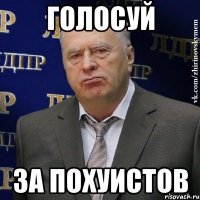 голосуй за похуистов