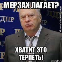 мерзах лагает? хватит это терпеть!