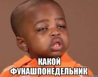 какой фунашпонедельник