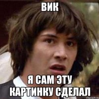 вик я сам эту картинку сделал