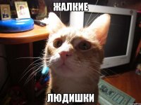 жалкие людишки