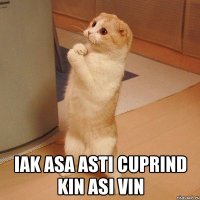  iak asa asti cuprind kin asi vin