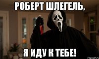 роберт шлегель, я иду к тебе!