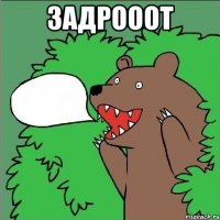 задрооот 