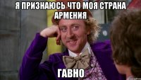 я признаюсь что моя страна армения гавно