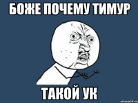 боже почему тимур такой ук