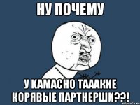 ну почему у kamacho тааакие корявые партнерши??!
