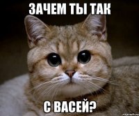 зачем ты так с васей?