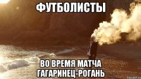 футболисты во время матча гагаринец-рогань