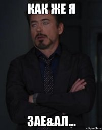 как же я зае&ал...