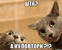 шта? а ну повтори ?!?