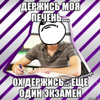 держись моя печень.... ох держись... еще один экзамен