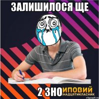 залишилося ще 2 зно