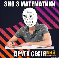 зно з математики друга сесія