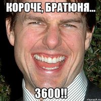 короче, братюня... 3600!!