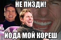 не пизди! йода мой кореш