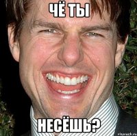 чё ты несёшь?