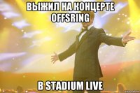 выжил на концерте offsring в stadium live