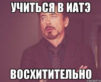 учиться в иатэ восхитительно