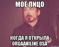 моё лицо когда я открыла orgaaniline osa