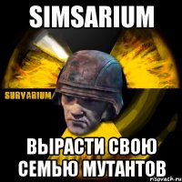 simsarium вырасти свою семью мутантов