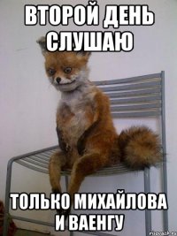 второй день слушаю только михайлова и ваенгу