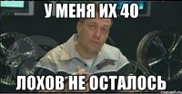 у меня их 40 лохов не осталось