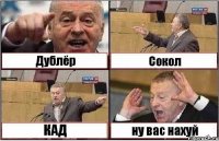 Дублёр Сокол КАД ну вас нахуй