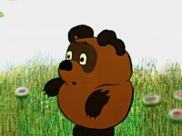 Создать мем Винни Пух