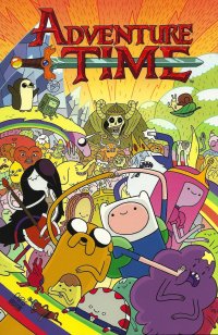 Создать мем Adventure time
