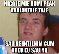 nicole mie numi plak variantele tale sau ne intilnim cum vreu eu sau nu