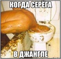 когда серёга в джангле