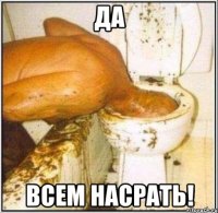 да всем насрать!