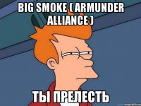 big smoke ( armunder alliance ) ты прелесть