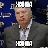 жопа жопа