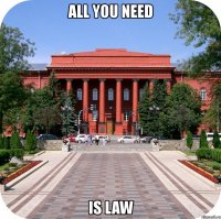 all you need is law
