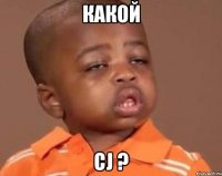 какой cj ?
