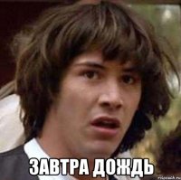  завтра дождь