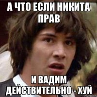 а что если никита прав и вадим действительно - хуй