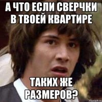 а что если сверчки в твоей квартире таких же размеров?