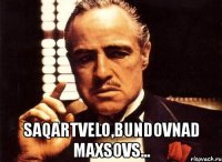  saqartvelo,bundovnad maxsovs...