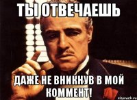 ты отвечаешь даже не вникнув в мой коммент!